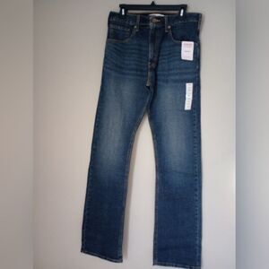 NWT Signature Levi's Strauss Bootcut Denim Jeans Size 32x34
